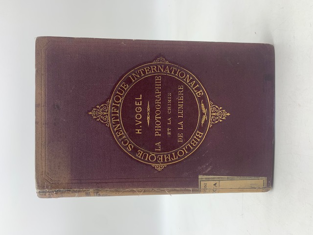 La photographie et la chimie de la lumiere
